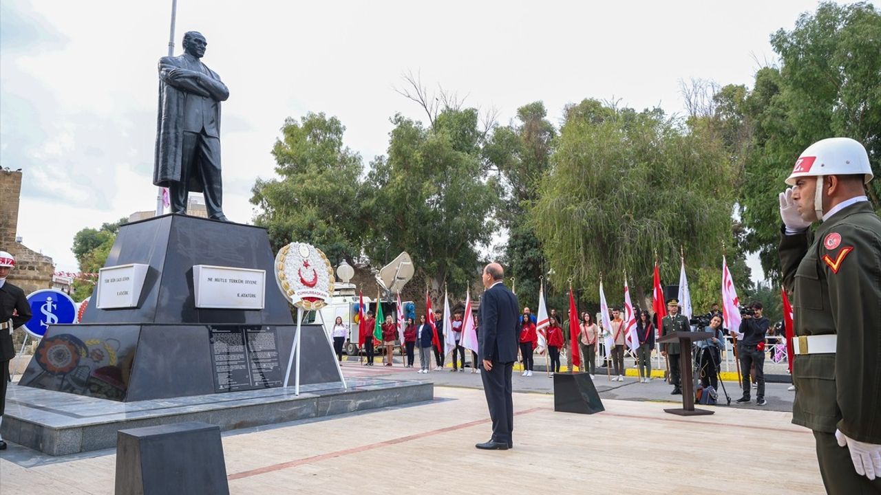 KKTC'de Atatürk'ü Anma Törenleri