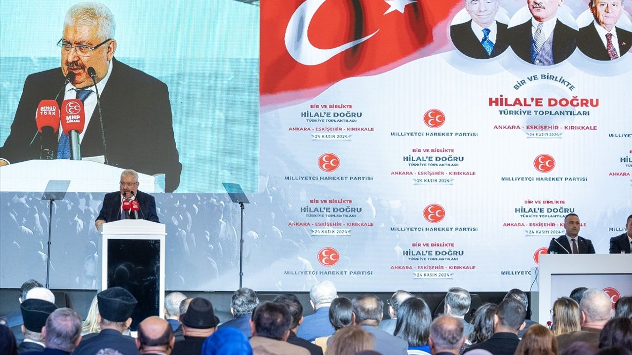 MHP'den 'Hilal'e Doğru Türkiye' Vurgusu