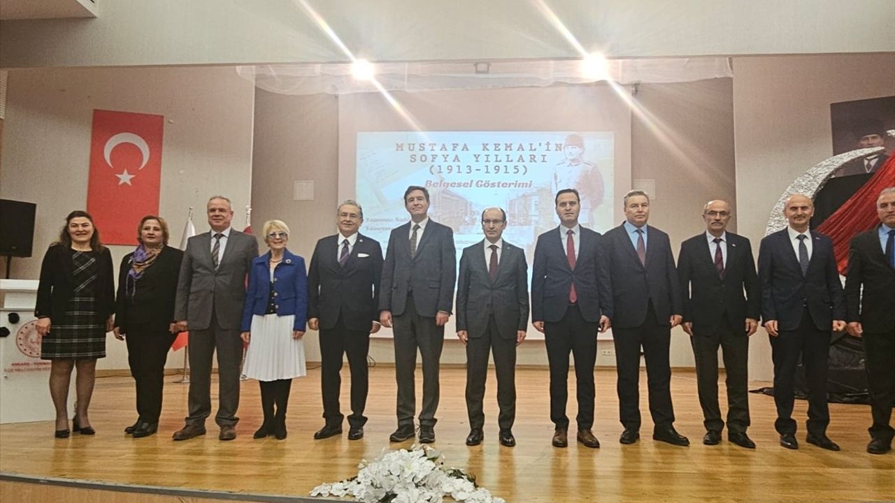 Mustafa Kemal'in Sofya Yılları Belgeseli Ankara'da Gösterildi