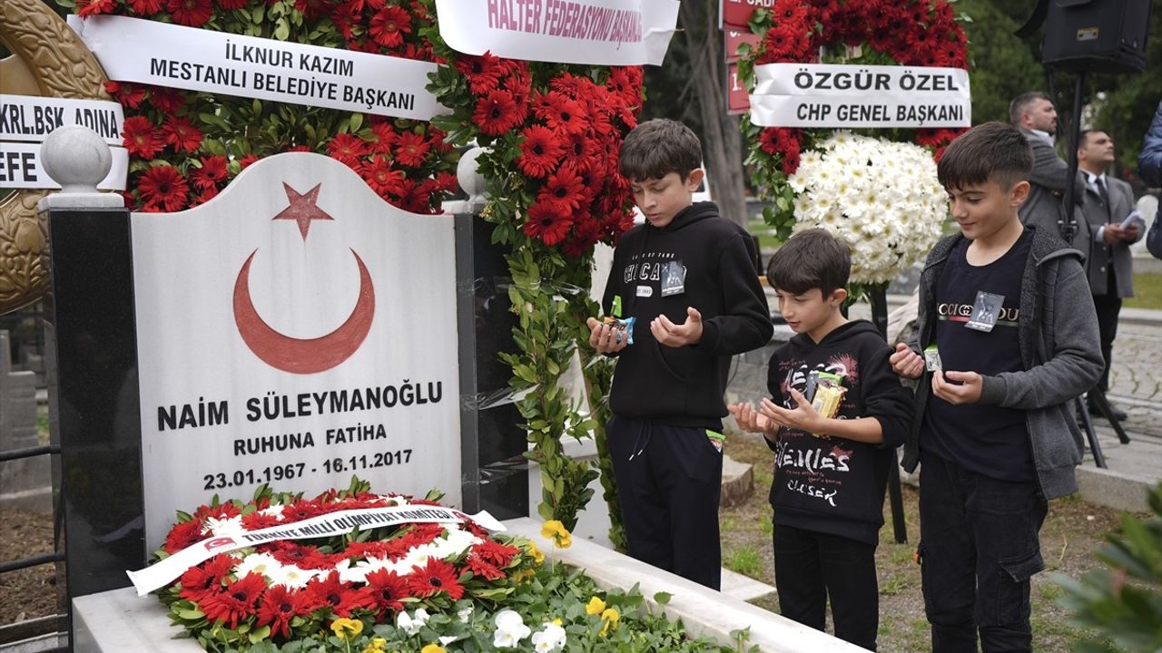 Naim Süleymanoğlu'nun 7. Vefat Yıldönümü Anma Töreni