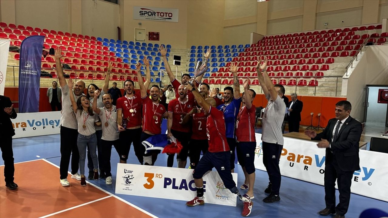 Oturarak Voleybol Erkek Milli Takımı Avrupa Şampiyonu