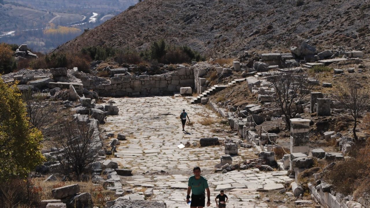 Sagalassos Antik Kenti'nde Sky Ultra Koşusu Yapıldı