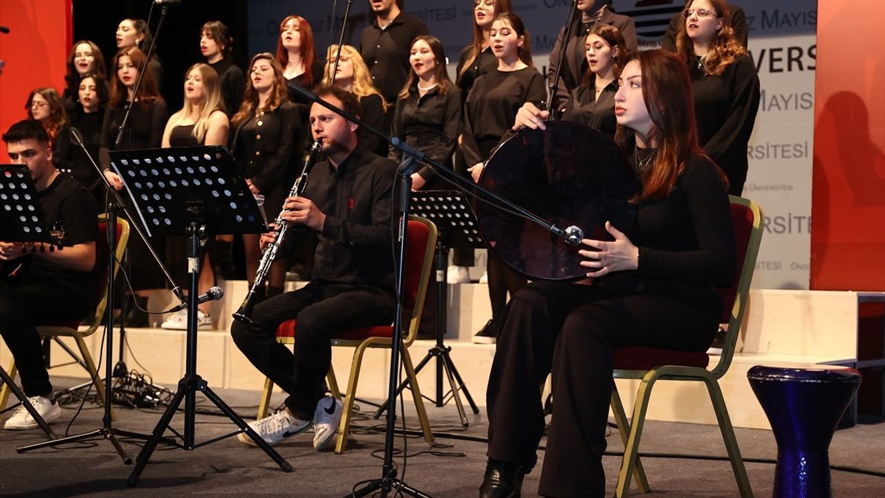 Samsun'da Atatürk'ü Anma Günü Konseri