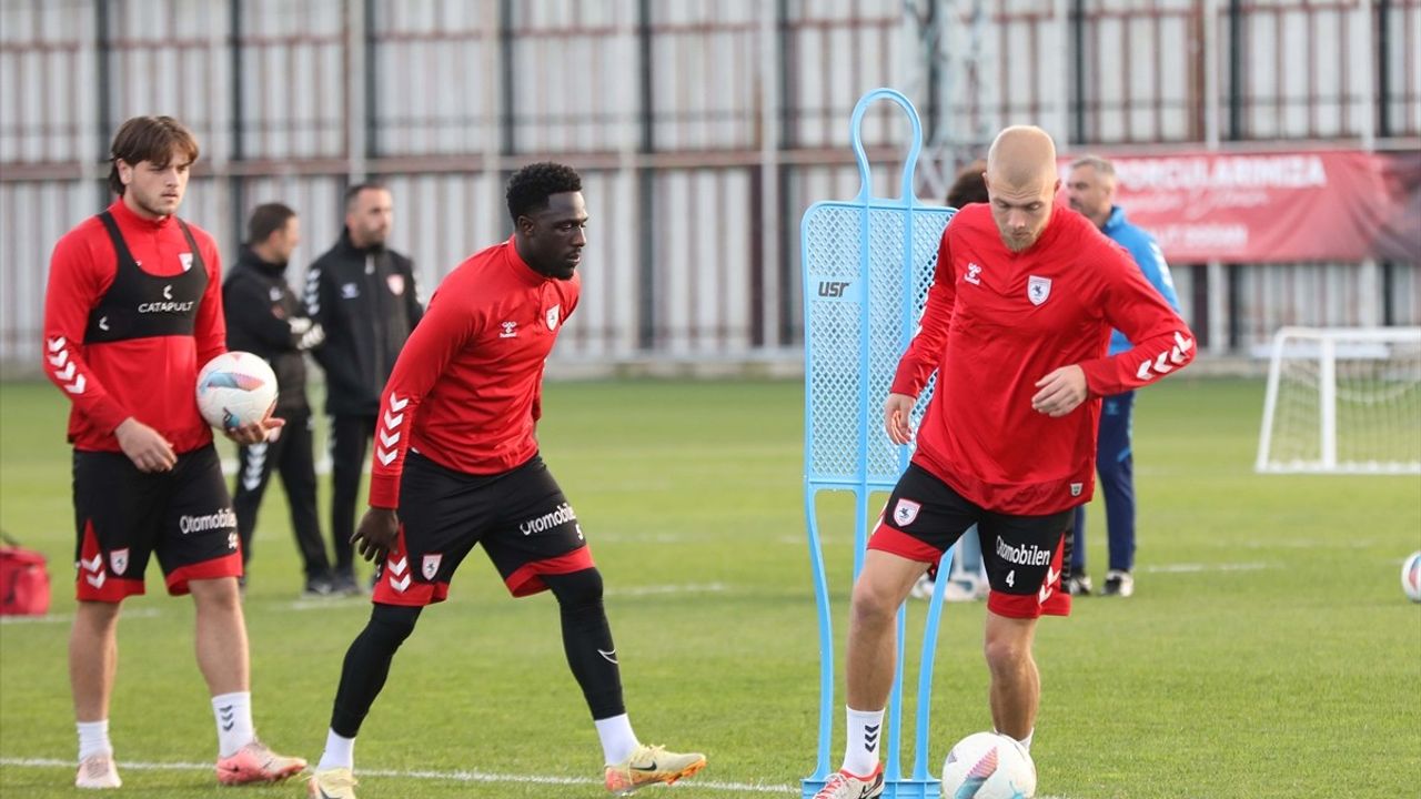 Samsunspor Galatasaray Maçına Hazırlanıyor