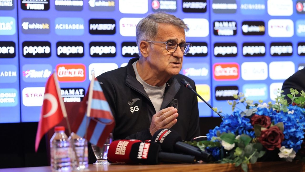 Şenol Güneş'ten Trabzonspor'a Özeleştiri: "Büyük Takım, Büyük Oyunlar Oynamalı"