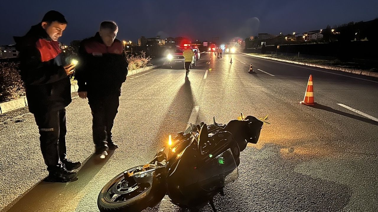 Sinop'ta Motosiklet Kazası: Bir Yaya Hayatını Kaybetti