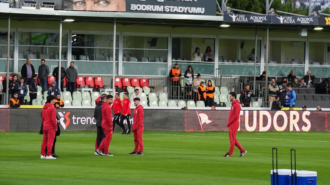 Sipay Bodrum FK ve Galatasaray Berabere Kaldı