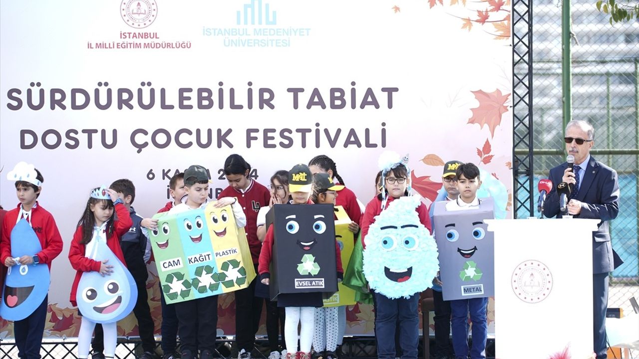 Sürdürülebilir Tabiat Dostu Çocuk Festivali İstanbul'da Gerçekleşti