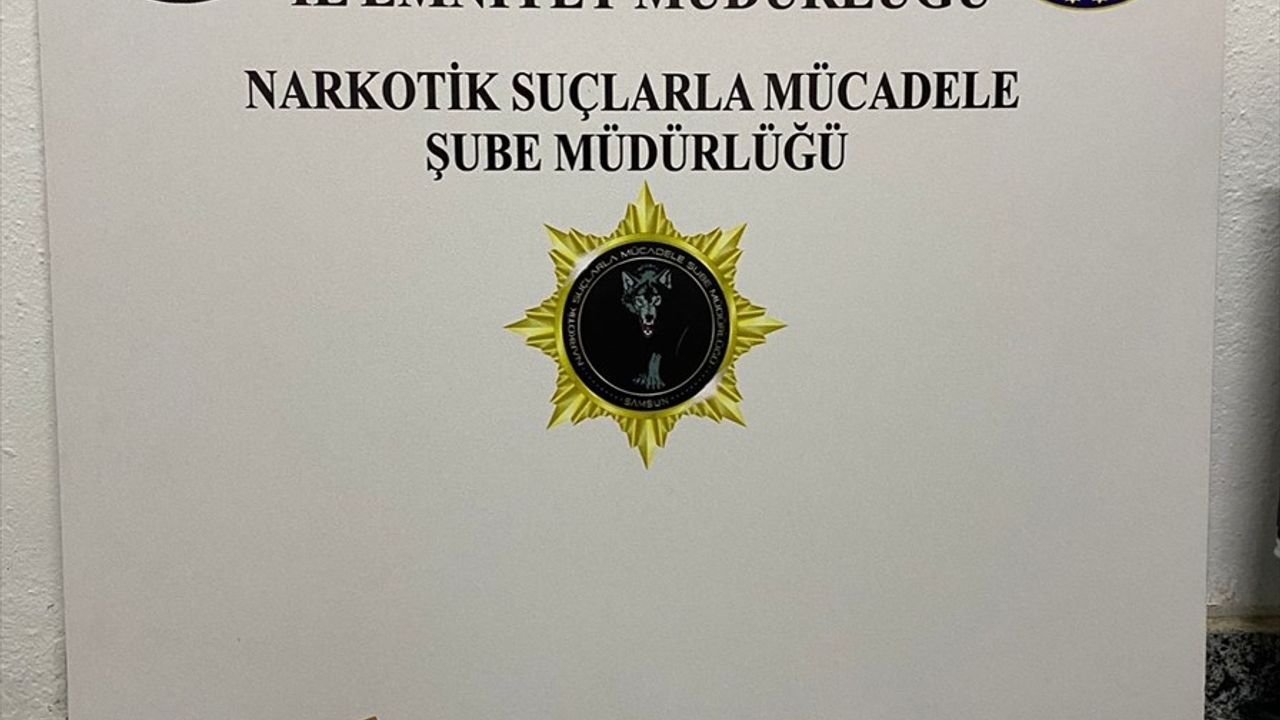 Uyuşturucu Operasyonu: Samsun'da Bir Zanlı Gözaltına Alındı