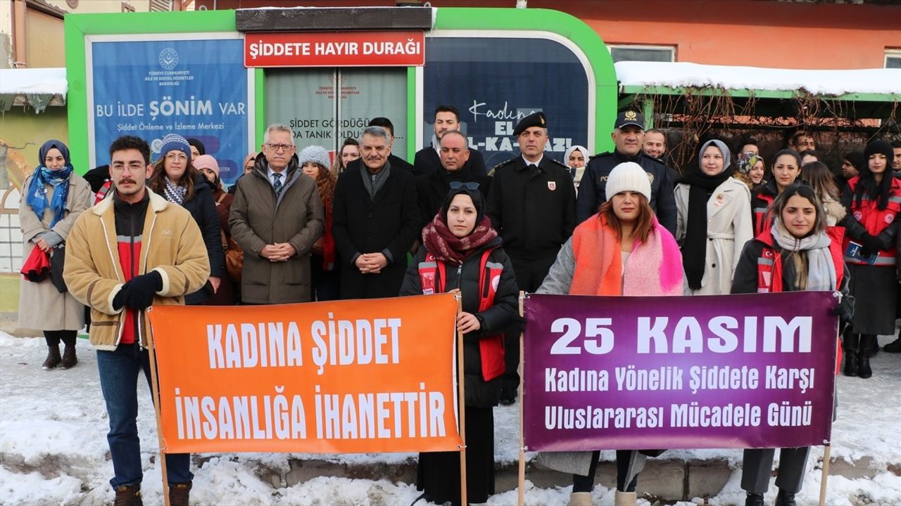 Yozgat'ta 'Şiddete Hayır Durağı' Açıldı