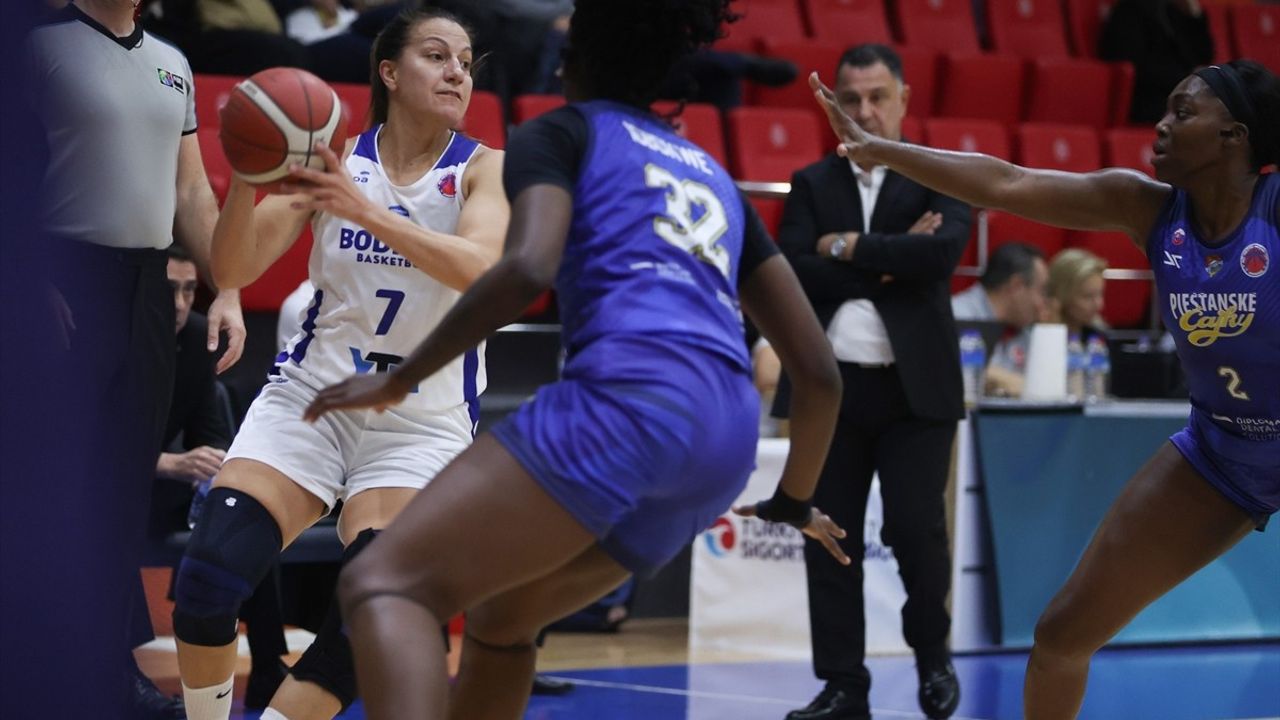 YTR Gayrimenkul Bodrum Basketbol, FIBA Kadınlar Avrupa Kupası'nda Güçlü Bir Galibiyet Aldı