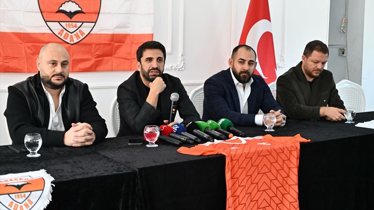 Adanaspor'un Yeni Başkanı Ergin Göleli Hedeflerini Açıkladı