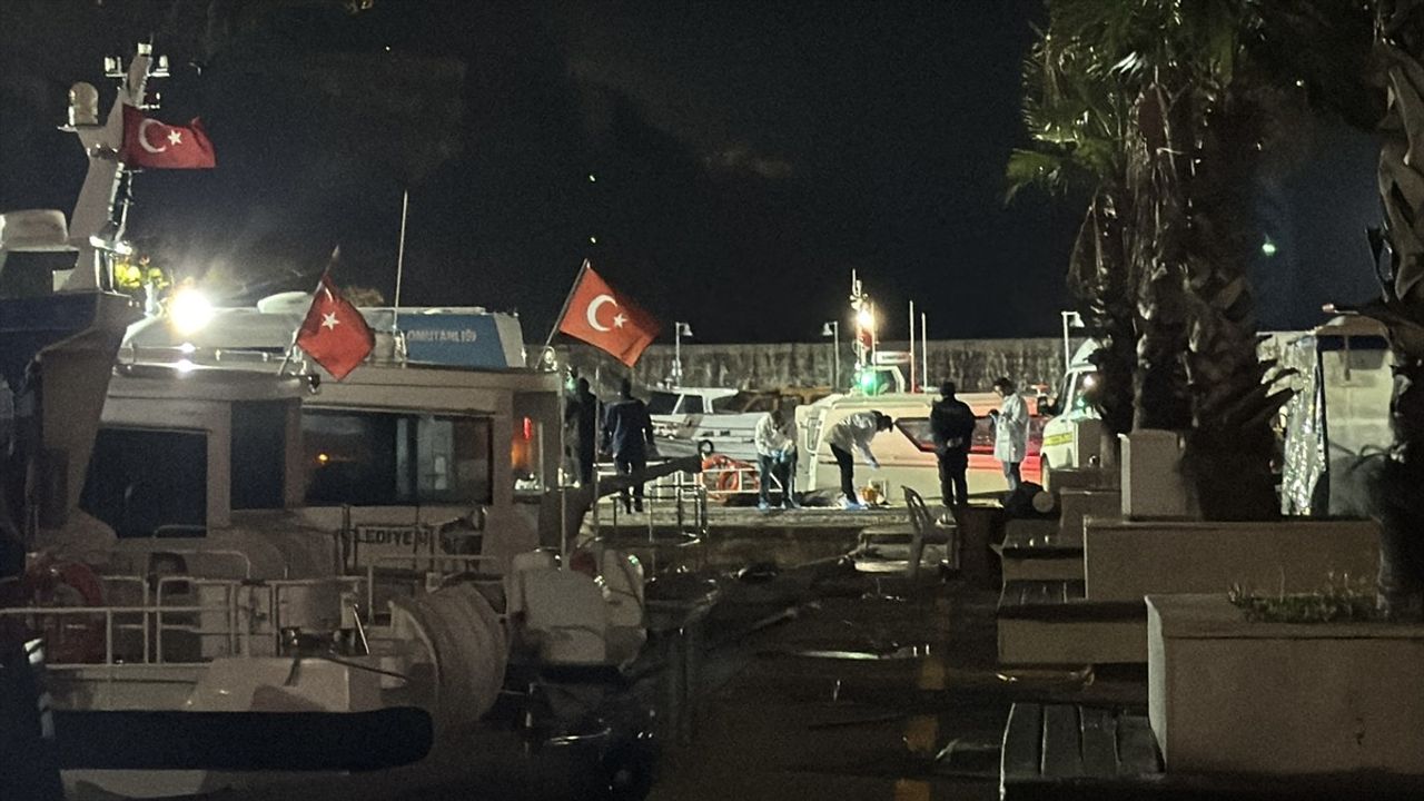 Antalya'da denizde erkek cesedi bulundu