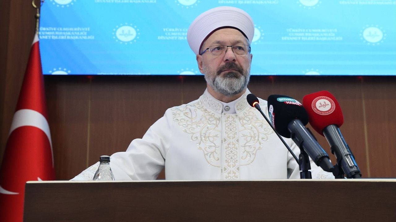 Diyanet İşleri Başkanı Ali Erbaş, Din Eğitimi Çalıştayında Önemli Mesajlar Verdi