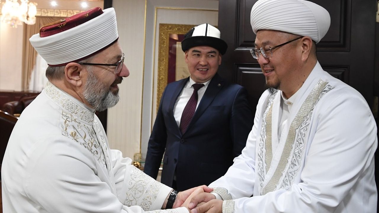 Diyanet ve Kırgızistan Arasında Dini İşbirliği Mutabakatı İmzalandı