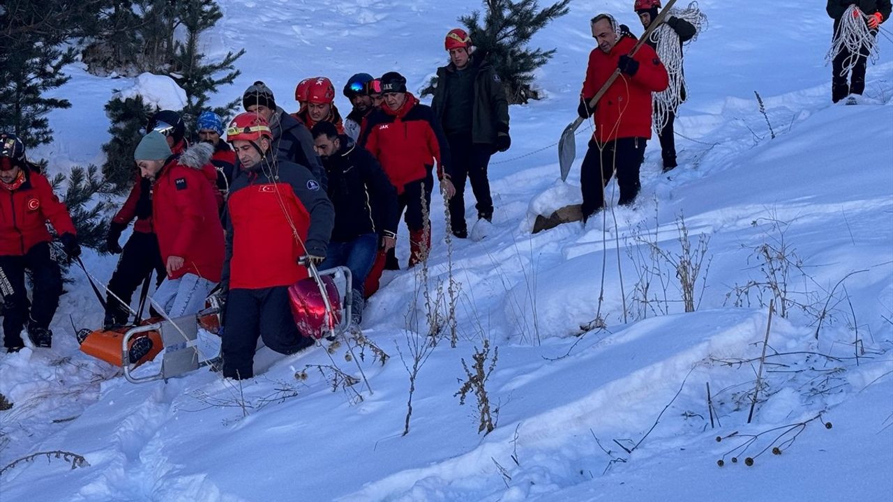 Erzurum'da Palandöken Dağı'nda Çığ Faciası