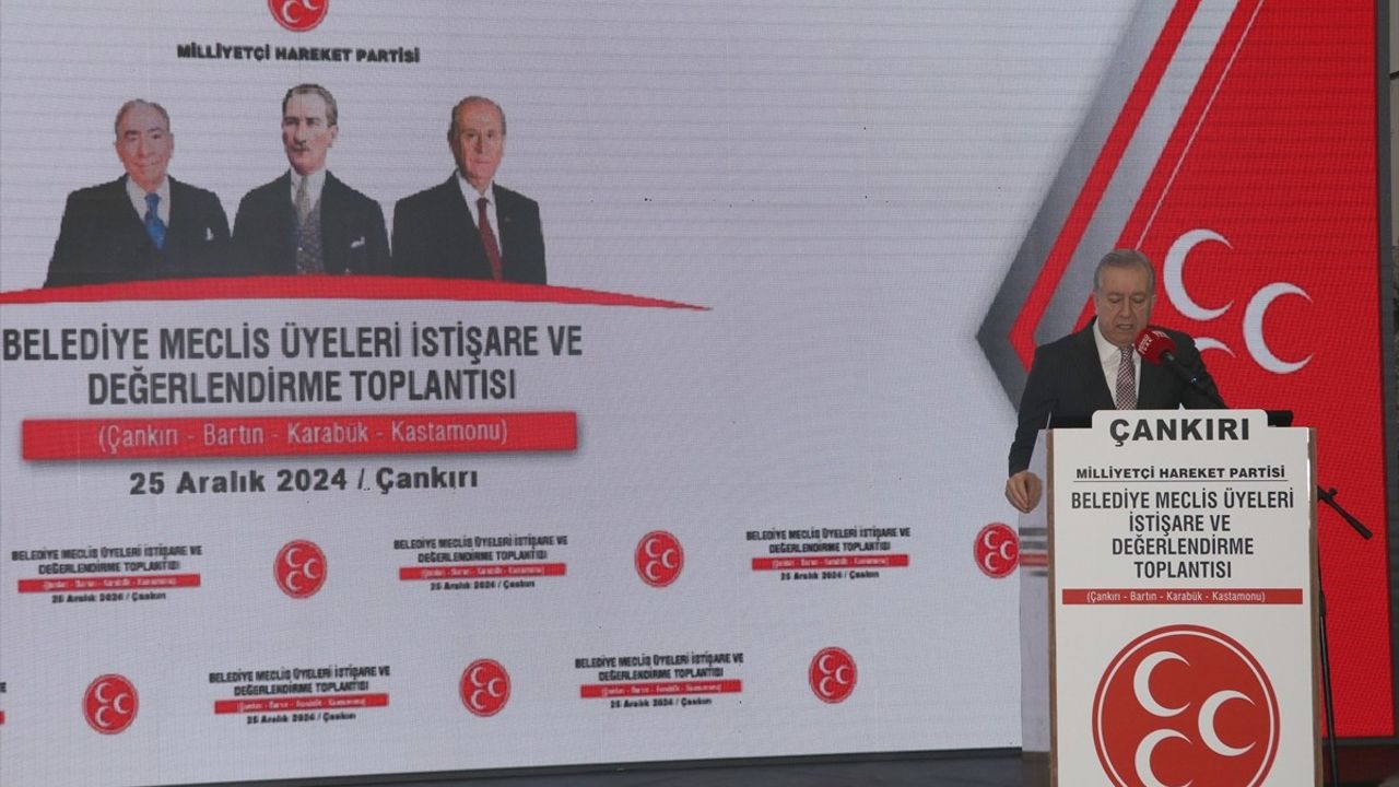 MHP Genel Başkan Yardımcısı Durmaz'dan Çankırı'da Önemli Açıklamalar