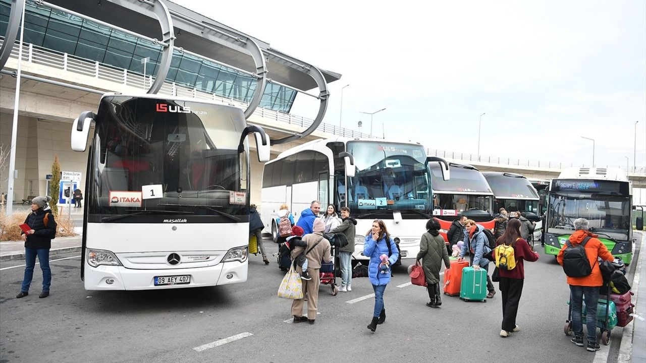 Polonyalı Turistler Kayseri'ye Yeni Yıl İçin Geldi