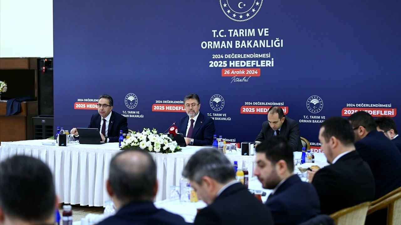 Tarım ve Orman Bakanı Yumaklı 2025 Hedeflerini Açıkladı