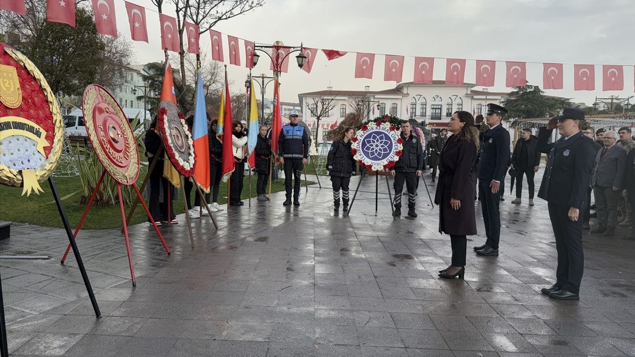 Tekirdağ'da Namık Kemal Anması