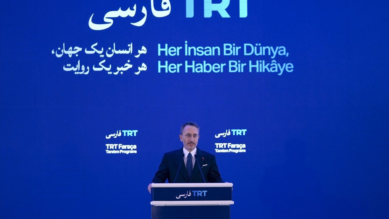 TRT Farsça Dijital Haber Platformu Lansmanı