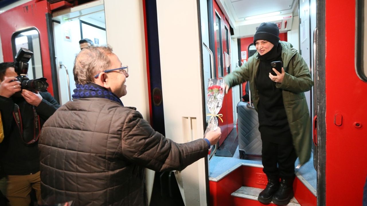 Turistik Doğu Ekspresi İlk Seferini Tamamladı