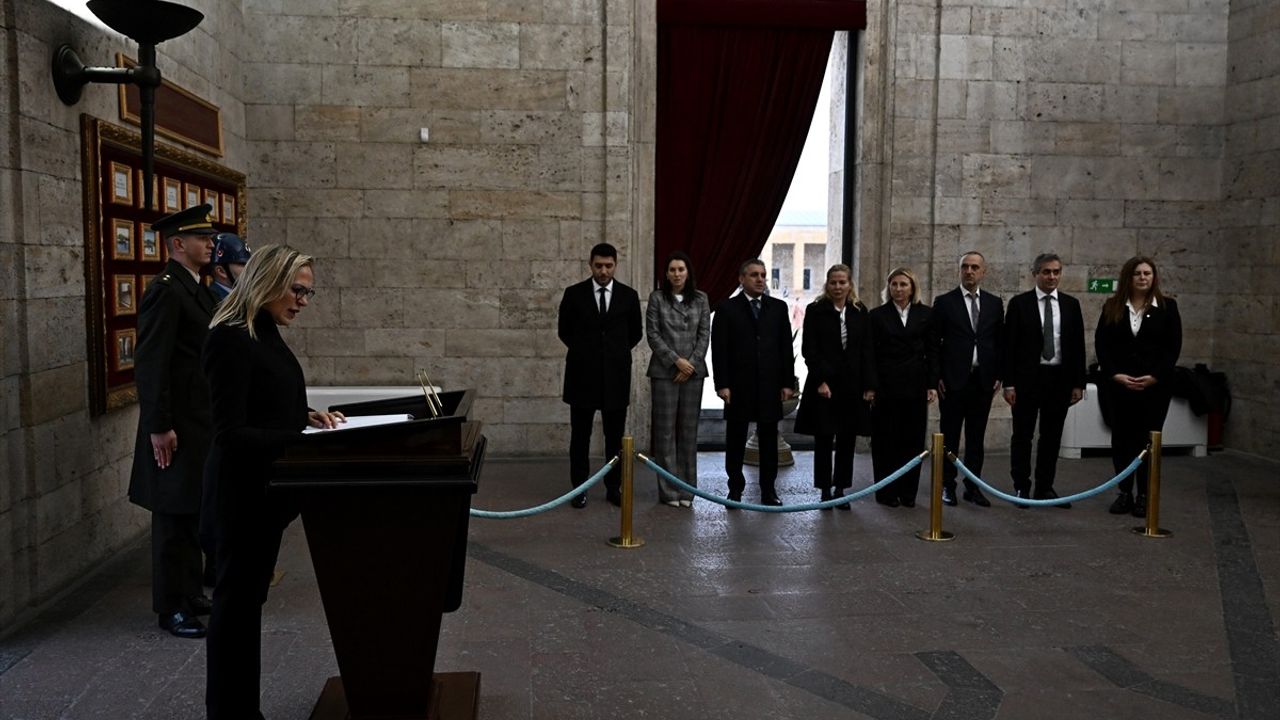 Türkiye Tenis Federasyonu Anıtkabir'de