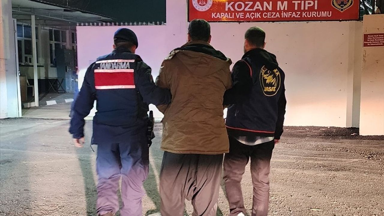 Adana'da İki Firari Hükümlü Jandarma Operasyonu ile Yakalandı