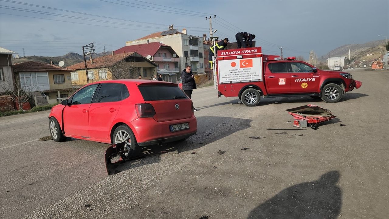 Amasya'da Trafik Kazası: 6 Yaralı