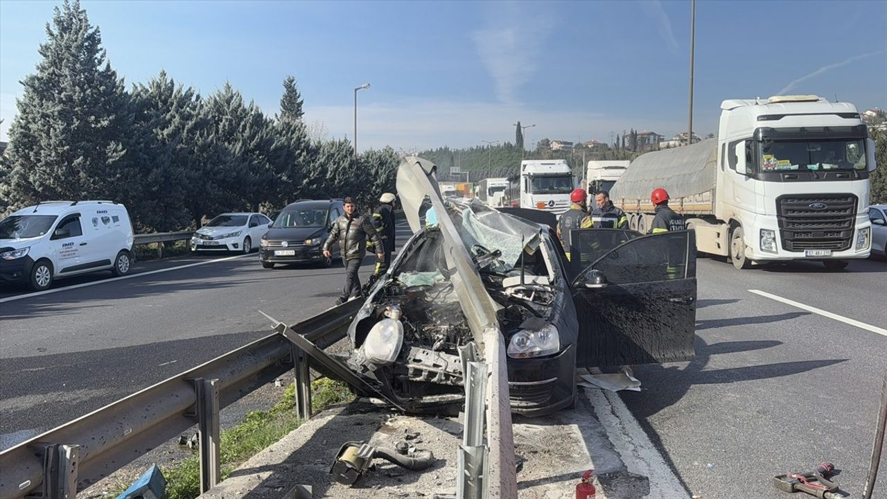 Anadolu Otoyolu'nda Kaza: 4 Yaralı