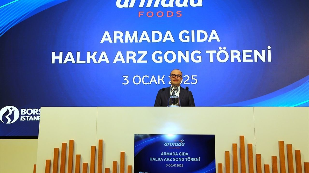 Armada Gıda Borsa İstanbul'da İşlem Görmeye Başladı