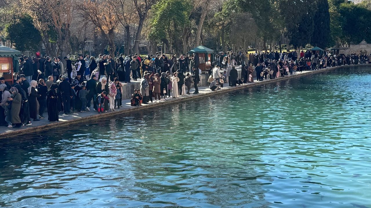 Balıklıgöl'de Yarıyıl Tatili Yoğunluğu