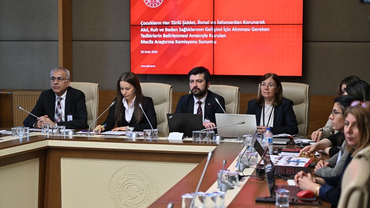 Çocukların Şiddet ve İstismardan Korunması İçin Sağlık Bakanlığı Dinlenildi