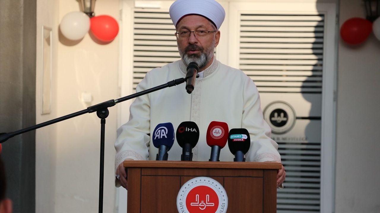 Diyanet İşleri Başkanı Ali Erbaş'ın Zonguldak'taki Miraç Kandili Mesajı