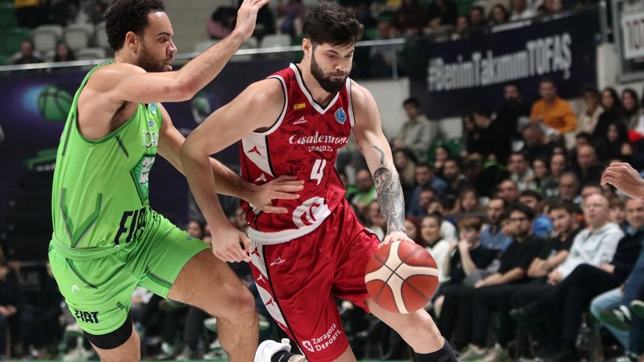 FIBA Erkekler Avrupa Kupası: TOFAŞ, Casademont Zaragoza'ya Yenildi