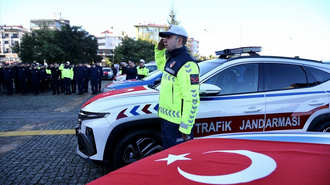 Giresun'da Jandarma ve Emniyete 65 Araç Tahsis Edildi