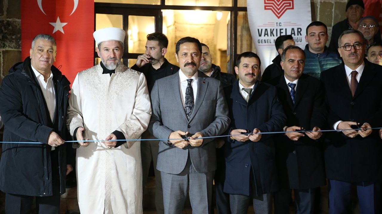 Hatay'da Kanuni Sultan Süleyman Camii Yeniden İbadete Açıldı