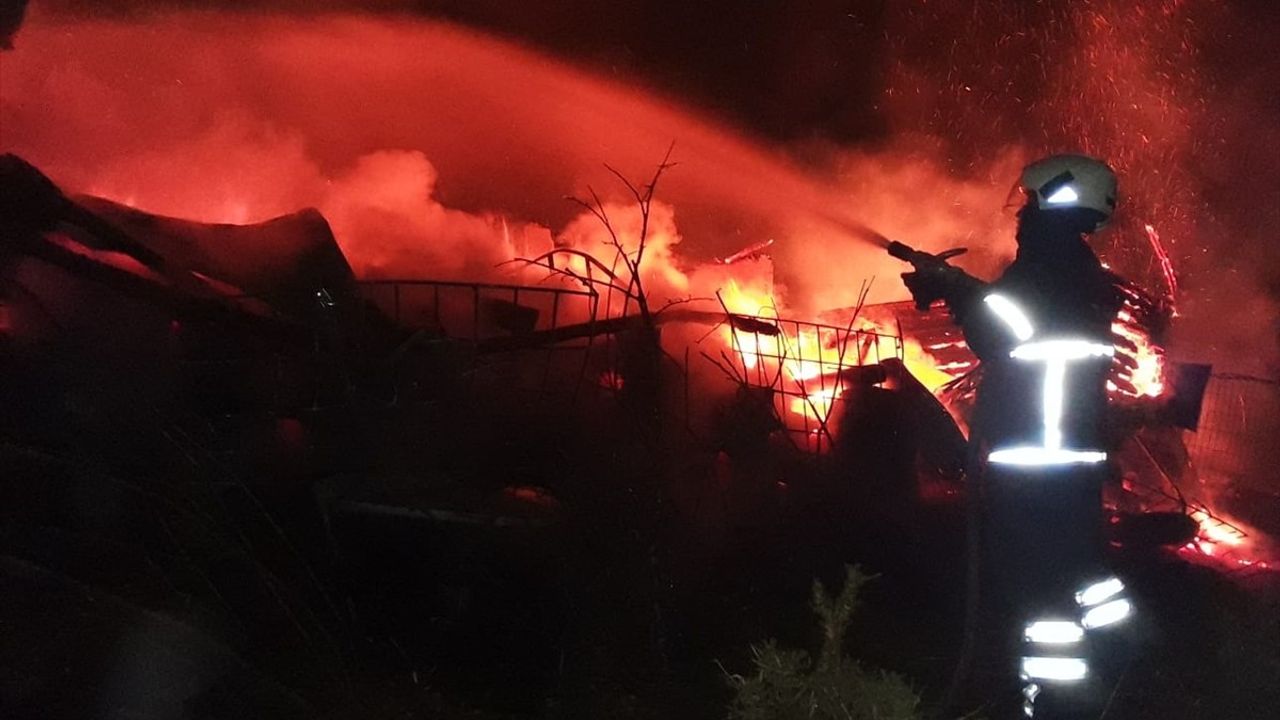 Kastamonu'da Çatalzeytin'de Yangın: Ev Kullanılamaz Hale Geldi