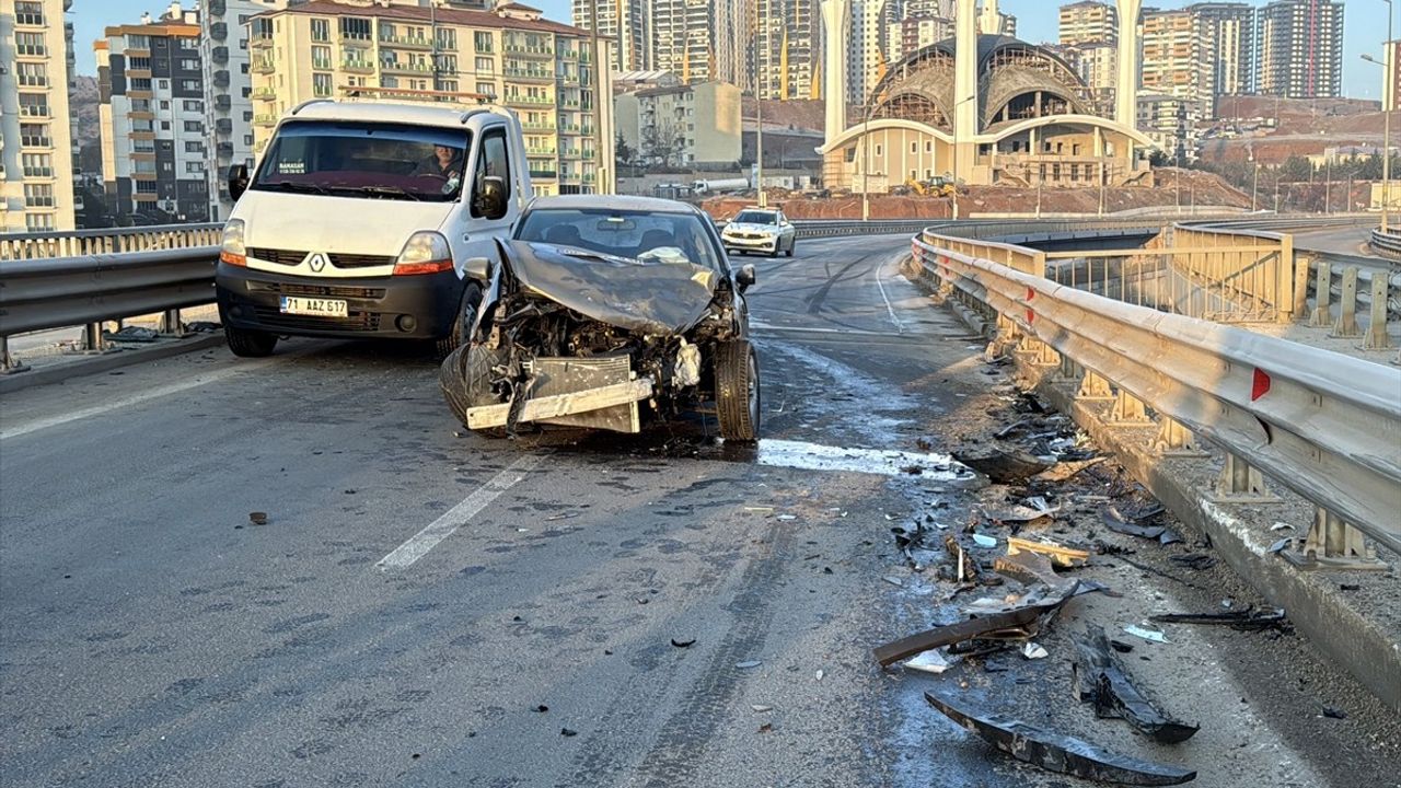 Kırıkkale'de Trafik Kazası: 6 Yaralı