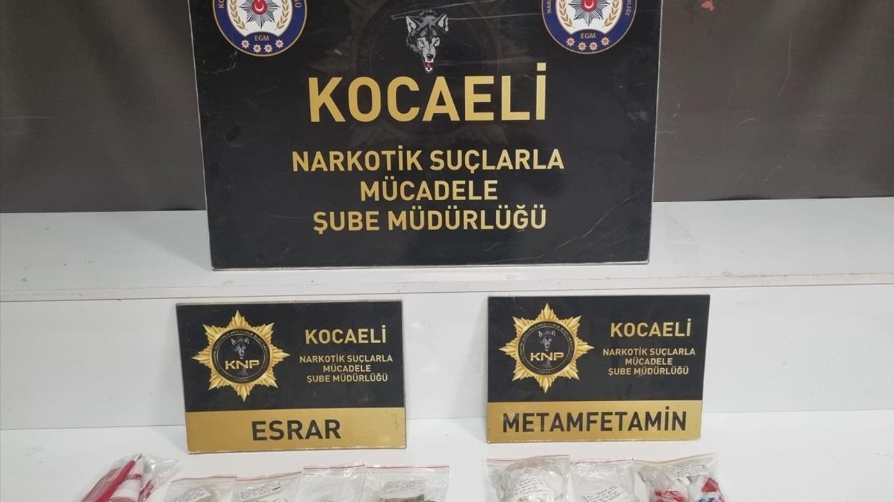 Kocaeli'de Uyuşturucu Operasyonu: 3 Zanlı Tutuklandı