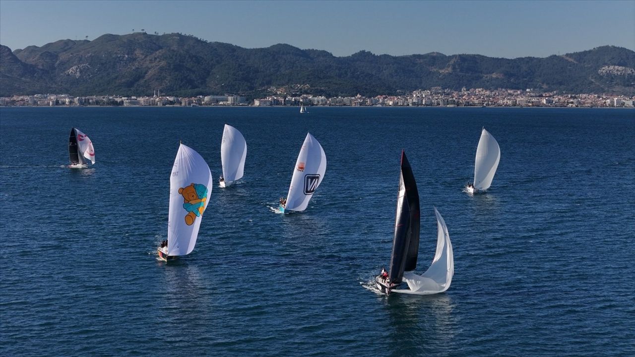 Marmaris MIYC Kış Trofesi'nde 1. Ayak Yarışları Tamamlandı