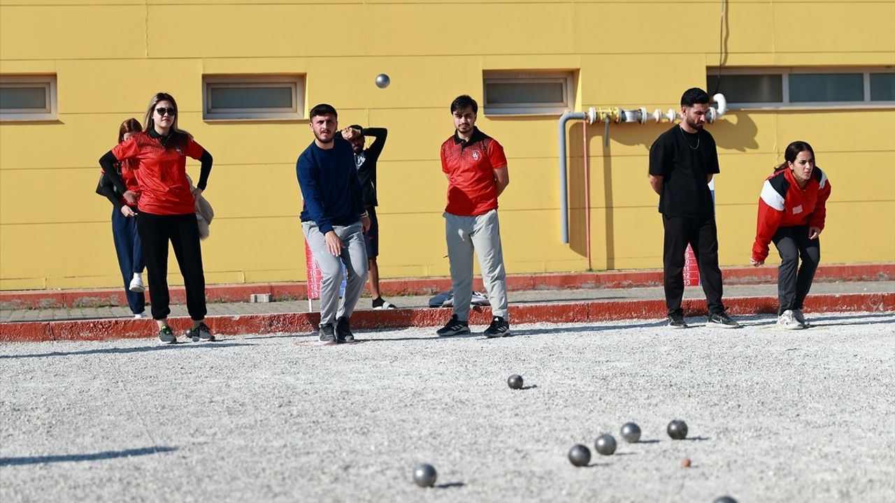 Mersin'de İlk Kez Üniversiteler Arası Bocce Şampiyonası Düzenlendi