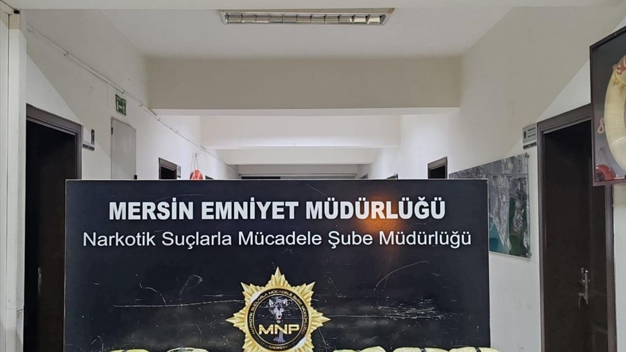 Mersin'de Uyuşturucu Operasyonu: 43 Kilo Sentetik Madde Ele Geçirildi