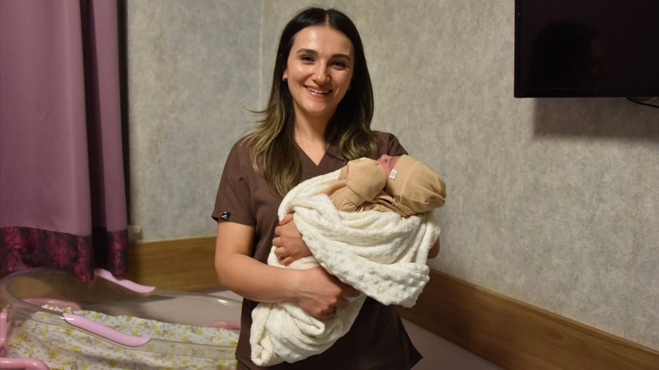 Ordu'da 2025'in İlk Bebeği Umay Lina Dünyaya Geldi