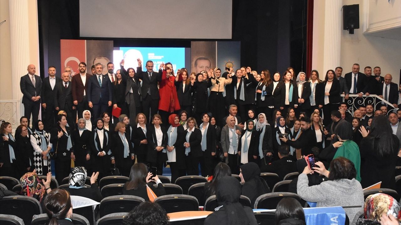 Ordu'da AK Parti Kadın Kolları Kongresi Yapıldı