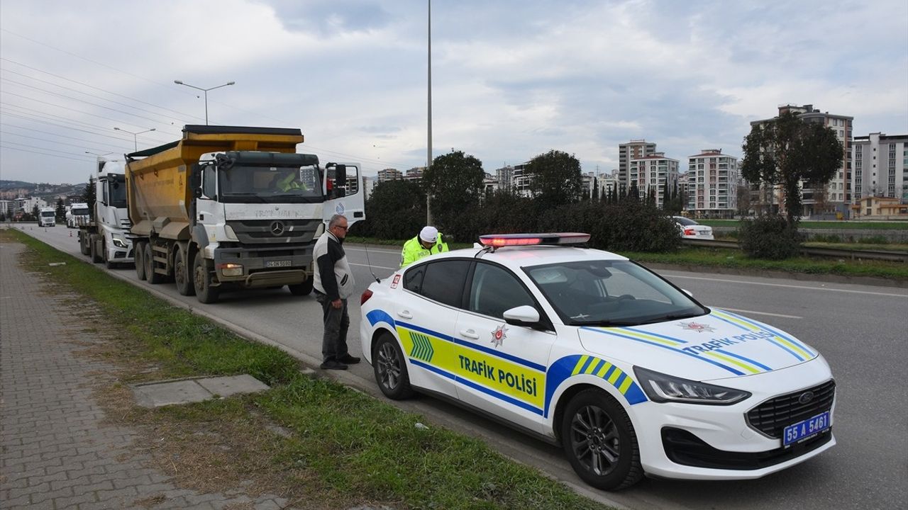 Samsun'da Yapay Zeka ile Hız İhlalleri Tespit Ediliyor