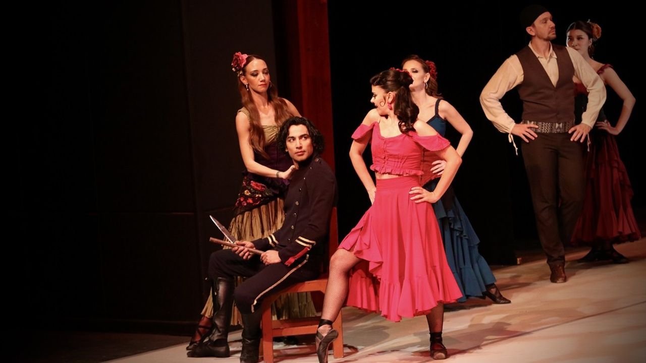 Samsun Devlet Opera ve Balesi'nden 'Carmen' Performansı