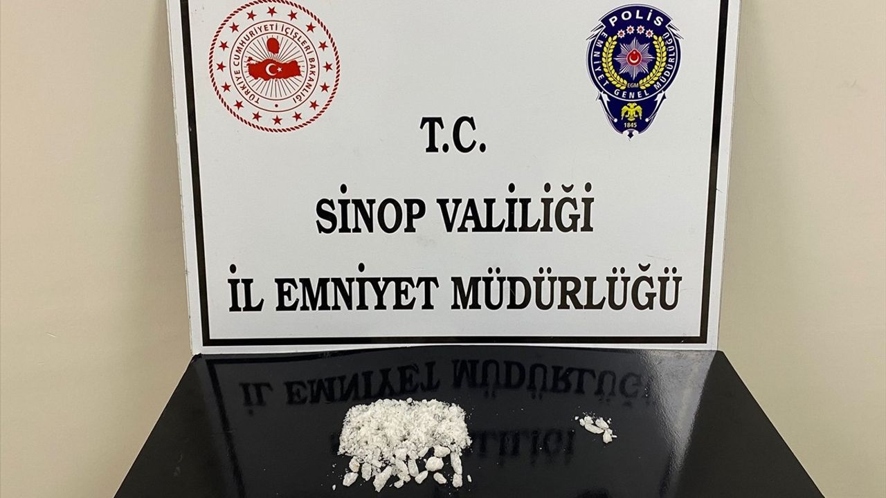 Sinop'ta Narkotik Operasyonu: 1 Tutuklama