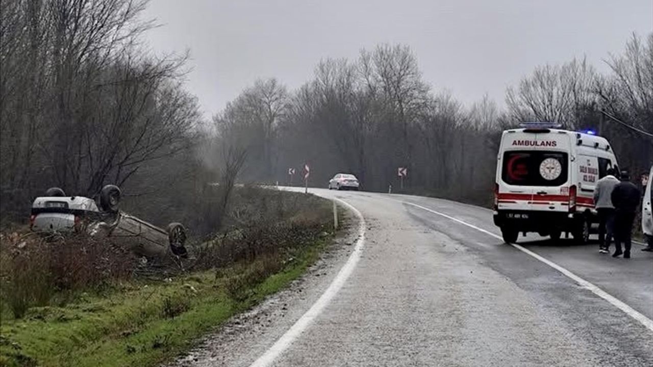 Sinop'ta Üç Ayrı Trafik Kazası: 8 Yaralı