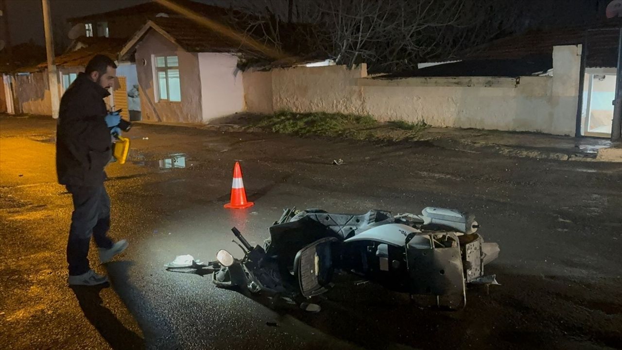 Tekirdağ'da Çalıntı Motosiklet Kazası: Sürücü Yaralandı